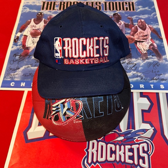 Champion Other - Vintage Houston Rockets hat